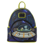 LOUNGEFLY Mochila Cartoon Network Rick and Morty Space Cruiser 26cm