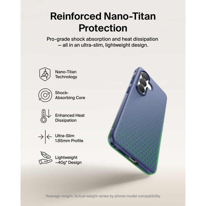 Belkin SheerForce Protect S26 Cover Azul oscuro MSB015hqNY