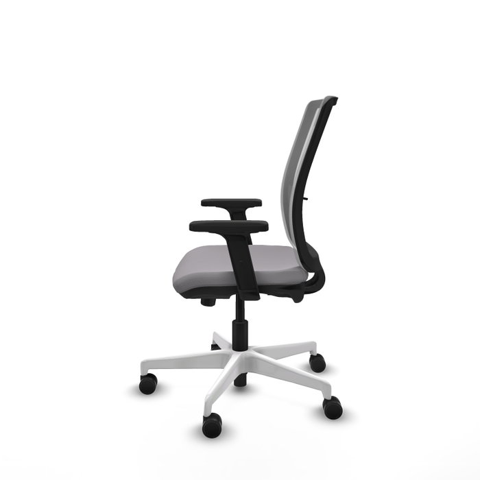 PIQUERAS Y CRESPO Silla de oficina Haches con mecanismo Sincro/Traslack Gris