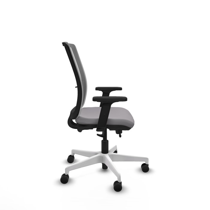 PIQUERAS Y CRESPO Silla de oficina Haches con mecanismo Sincro/Traslack Gris