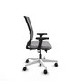 PIQUERAS Y CRESPO Silla de oficina Haches con mecanismo Sincro/Traslack Gris
