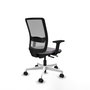 PIQUERAS Y CRESPO Silla de oficina Haches con mecanismo Sincro/Traslack Gris