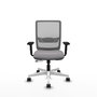 PIQUERAS Y CRESPO Silla de oficina Haches con mecanismo Sincro/Traslack Gris