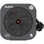 Quarx QUA1719191081312 Carrete S-Box 12m 3 Tomas 16A USB Tipo A y C