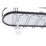 DKD Home Decor Botellero de Metal Negro 119x29x15 cm