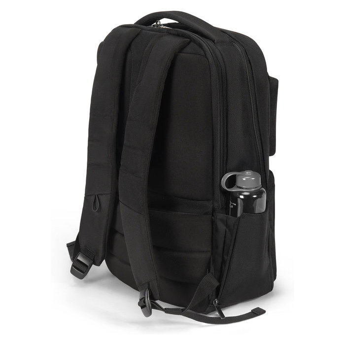 Dicota Mochila SEVEN 14-16" Negro, 16 Pulgadas, 24 Litros, Reciclada, con Compartimento para Tableta y Múltiples Bolsillos - DICOTA GmbH
