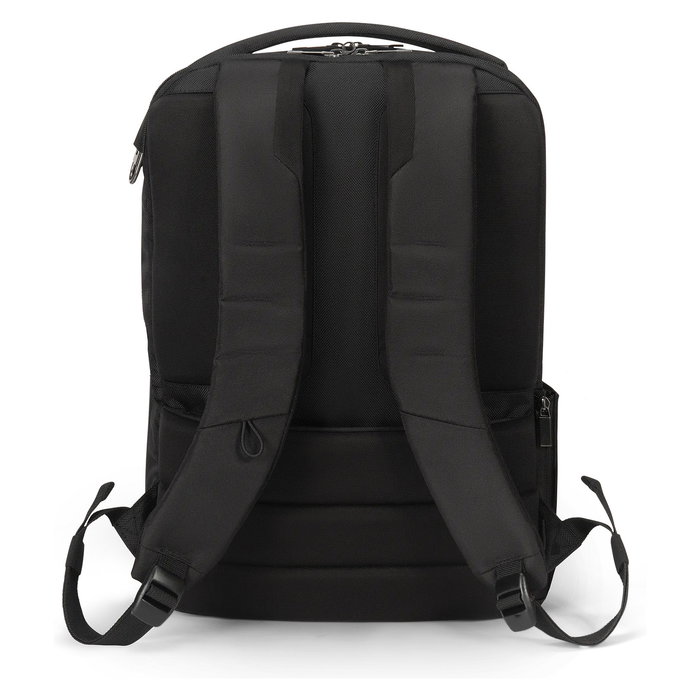 Dicota Mochila SEVEN 14-16" Negro, 16 Pulgadas, 24 Litros, Reciclada, con Compartimento para Tableta y Múltiples Bolsillos - DICOTA GmbH