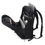 Dicota Mochila SEVEN 14-16" Negro, 16 Pulgadas, 24 Litros, Reciclada, con Compartimento para Tableta y Múltiples Bolsillos - DICOTA GmbH