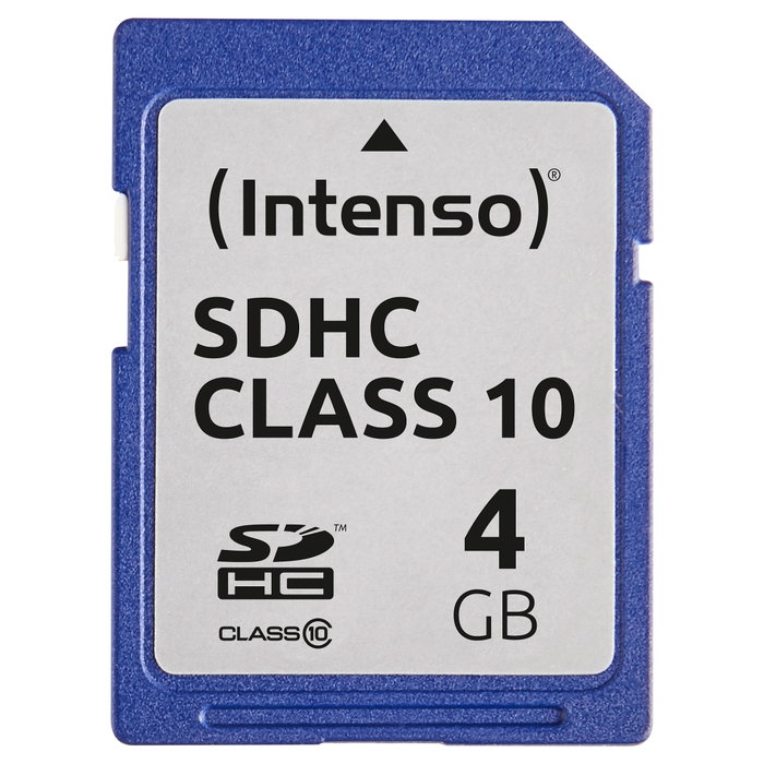 Intenso Tarjeta de memoria SDHC 4 GB Clase 10