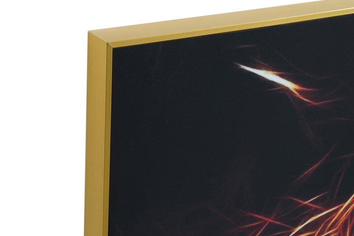 DKD Home Decor Cuadro Aluminio MDF 80x80 Tigre (Pack de 2) DKD Home Decor Cuadro Aluminio MDF 80x80 Tigre (Pack de 2)
