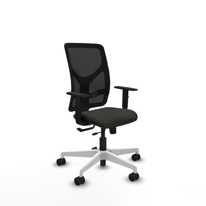 PIQUERAS Y CRESPO Silla de oficina Motilla con mecanismo Sincro/Traslack, Negro PIQUERAS Y CRESPO Silla de oficina Motilla con mecanismo Sincro/Traslack, Negro