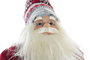 DKD Home Decor Figura de Papá Noel Rojo y Gris
