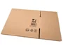 Q-connect Caja Embalar Americana Ultrarresistente Cartón Reciclado Canal Doble 7mm 700x440x330 mm