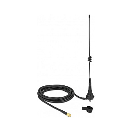 DeLOCK Antena LPWAN 868 MHz Omnidireccional con Cable RG-58 de 2,5 m Negro DeLOCK Antena LPWAN 868 MHz Omnidireccional con Cable RG-58 de 2,5 m Negro
