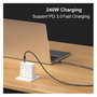 EQUIP Cable USB-C 4.0 (Gen 2x2) de 3 m USB-C Macho a USB-C Macho 20 Gbps PD 100W Negro - Ref 128384