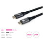EQUIP Cable USB-C 4.0 (Gen 2x2) de 3 m USB-C Macho a USB-C Macho 20 Gbps PD 100W Negro - Ref 128384