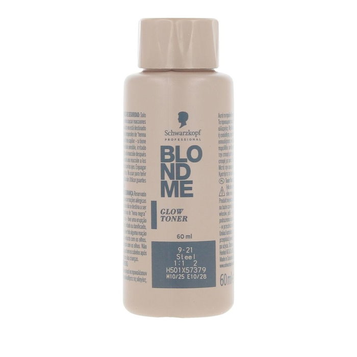 Schwarzkopf BLONDME Matizador de Brillo Acero 9-21 Schwarzkopf BLONDME Matizador de Brillo Acero 9-21