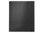 Liderpapel Carpeta de 4 anillas de 40 mm, DIN A4, Negro opaco