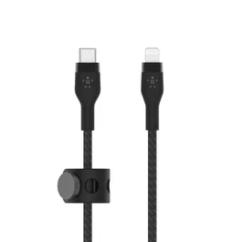 Belkin CAA011BT2MBK Cable USB-C a Lightning 2 Metros - Negro