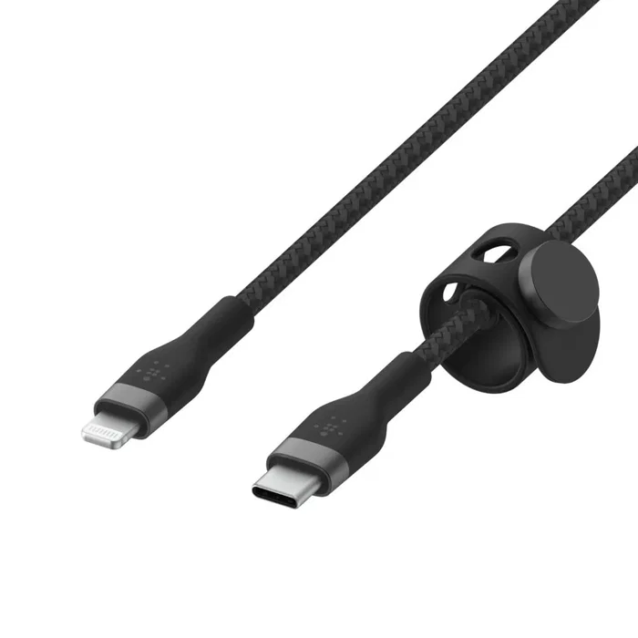 Belkin CAA011BT2MBK Cable USB-C a Lightning 2 Metros - Negro