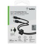 Belkin BOOST CHARGE PRO Flex Cable USB-C a Lightning de 2 m, Negro