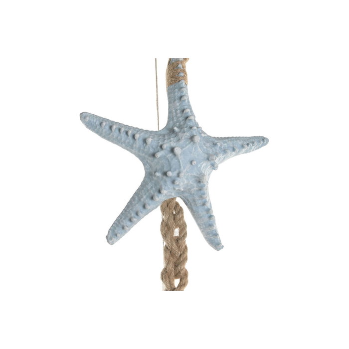 DKD Home Decor Decoración Colgante MDF y Cuerda, Pack de 2 Unidades DKD Home Decor Decoración Colgante MDF y Cuerda, Pack de 2 Unidades