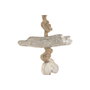 DKD Home Decor Decoración Colgante MDF y Cuerda, Pack de 2 Unidades