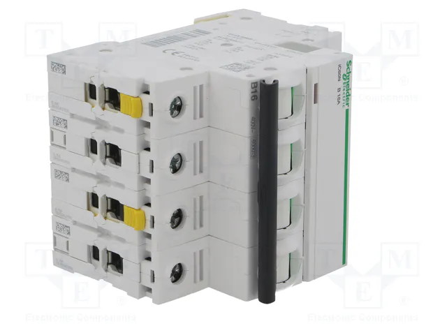 SCHNEIDER ELECTRIC Interruptor magnetotérmico ACTI9 iC60N 16A 4 polos