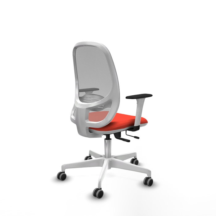 PIQUERAS Y CRESPO Silla de oficina Cilanco Naranja oscuro/Gris
