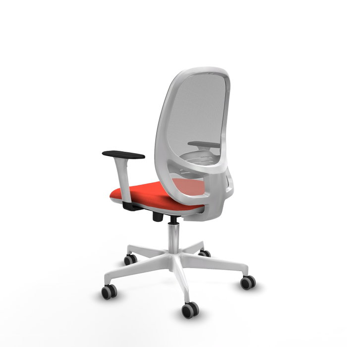 PIQUERAS Y CRESPO Silla de oficina Cilanco Naranja oscuro/Gris