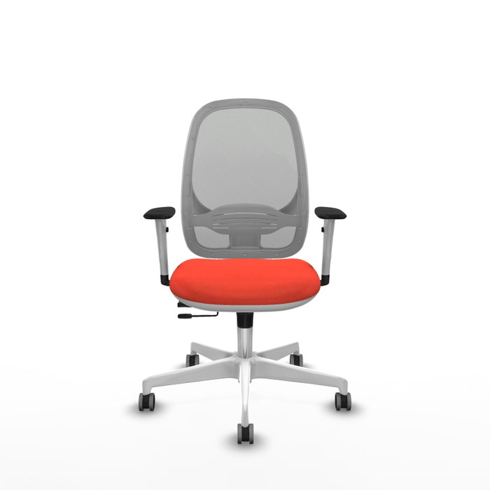 PIQUERAS Y CRESPO Silla de oficina Cilanco Naranja oscuro/Gris