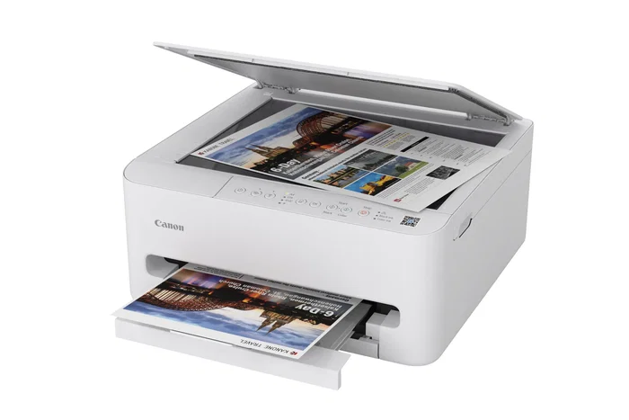 Canon PIXMA TS4150i Impresora Multifunción A4 Inyección Tinta WiFi Dúplex Blanco 1200x1200 DPI Copiadora Escáner AirPrint