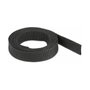 DeLOCK Tubo termorretráctil de tela 2 m x 10 mm negro