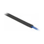 DeLOCK Tubo termorretráctil de tela 2 m x 10 mm negro