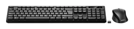 Belkin BBZ010SP Pack Teclado y Ratón Inalámbrico 2.4GHz Teclas Planas, Español QWERTY, Panel Numérico, Funciones Multimedia, Ergonómico, Resistente a Salpicaduras, Color Negro