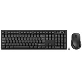Belkin Teclado y Mouse Inalámbrico 2.4GHz Receptor Nano Teclas Planas Negro
