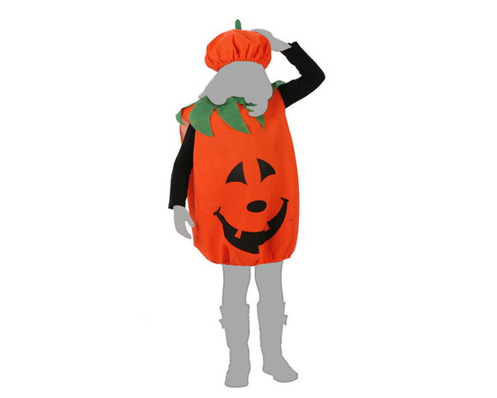 Disfraz Calabaza Infantil Niña Sonriente Halloween 10-12 Años Disfraz Calabaza Infantil Niña Sonriente Halloween 10-12 Años