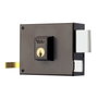 Yale Cerradura de Sobreponer 125-a/hpr/10 Derecha