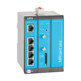INSYS icom MRX3 LTE Router con 4G LTE y Switch de 5 Puertos
