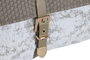 DKD Home Decor Cojín Beige Blanco 50 x 30 x 10 cm