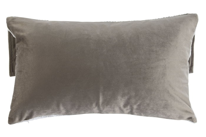 DKD Home Decor Cojín Beige Blanco 50 x 30 x 10 cm DKD Home Decor Cojín Beige Blanco 50 x 30 x 10 cm