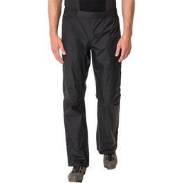 Vaude Pantalón de Lluvia Hombre Impermeable Ligero Compacto Talla L con Bolsa