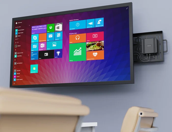 Vision Soporte de Pared Deslizante para Pantallas de 47 a 90 Pulgadas, Apto para TV hasta 90", Compatible con VESA