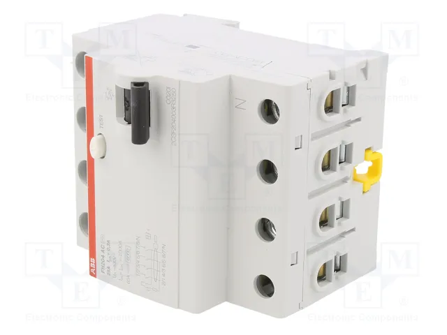 ABB FH204AC-25/0.3 Interruptor diferencial 4 polos 25A 300mA ABB FH204AC-25/0.3 Interruptor diferencial 4 polos 25A 300mA