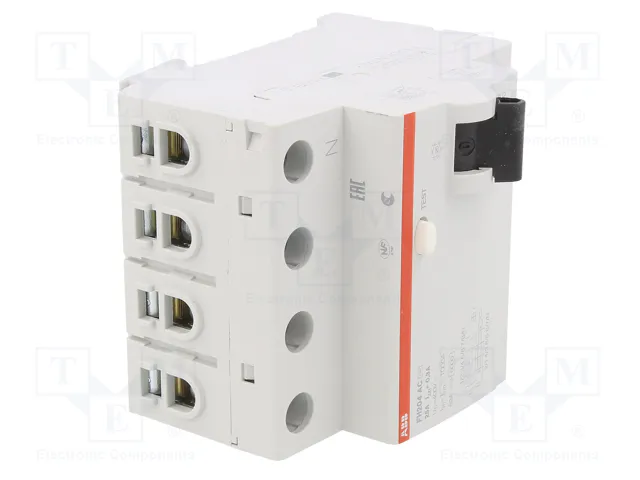 ABB FH204AC-25/0.3 Interruptor diferencial 4 polos 25A 300mA ABB FH204AC-25/0.3 Interruptor diferencial 4 polos 25A 300mA