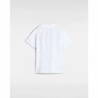 Camiseta de Manga Corta Infantil Vans Vans Classic Blanco
