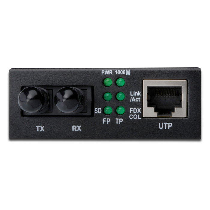 Digitus Convertidor de Medios Gigabit Multimodo RJ45/ST 500m Ethernet 1000 Mbps
