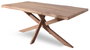 DKD Home Decor Mesa de Comedor de Acacia Natural 200x100x78