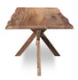 DKD Home Decor Mesa de Comedor de Acacia Natural 200x100x78