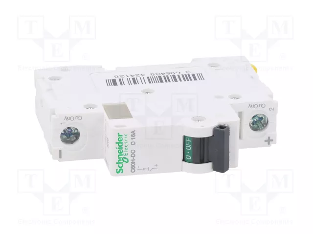 SCHNEIDER ELECTRIC Interruptor magnetotérmico ACTI9 C60H-DC 16A 1P SCHNEIDER ELECTRIC Interruptor magnetotérmico ACTI9 C60H-DC 16A 1P